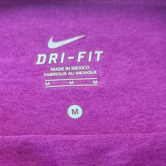 Nike Dri-Fit Size Medium Purplish Athletic Shirt - Picture 7 of 10